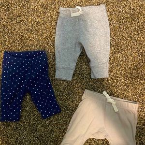 Newborn baby pants bundle